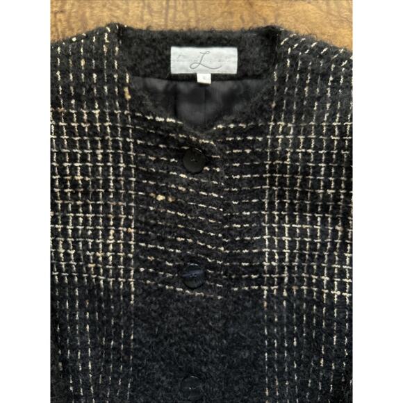 Laura Leigh Ltd Wool & Mohair Coat - Women’s Sz 6 - Lined - 4 Button close - Picture 6 of 8